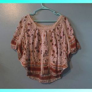Billabong Flowy Boho Blouse size S